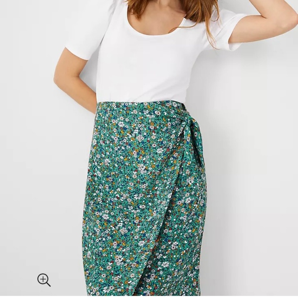 Ann Taylor Sarong Skirt (NWOT)